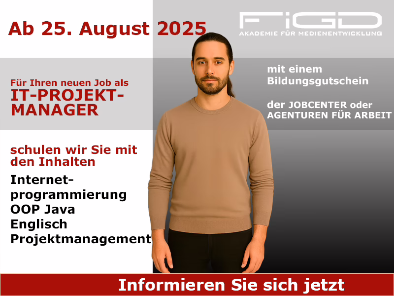 Weiterbildung IT-Projektmanager – Start 25. August 2025