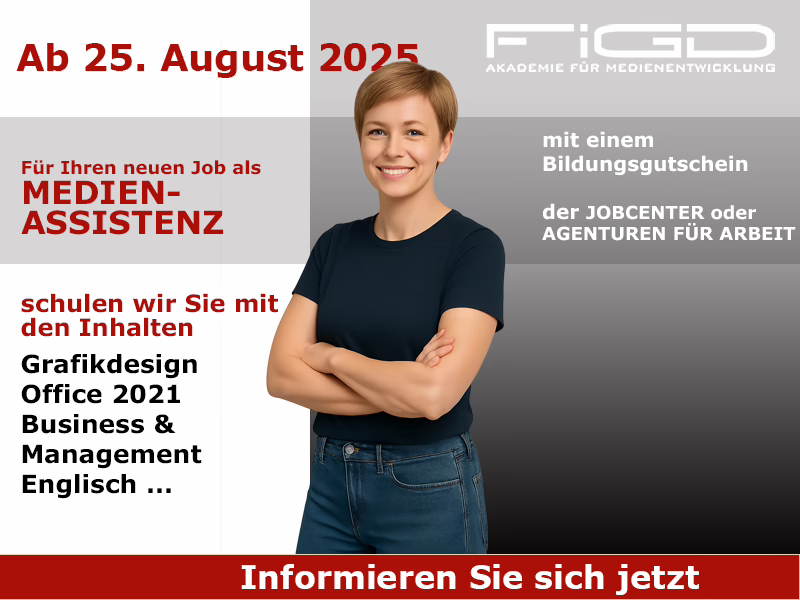 Weiterbildung Medienassistenz – Start 16. Juni 2025