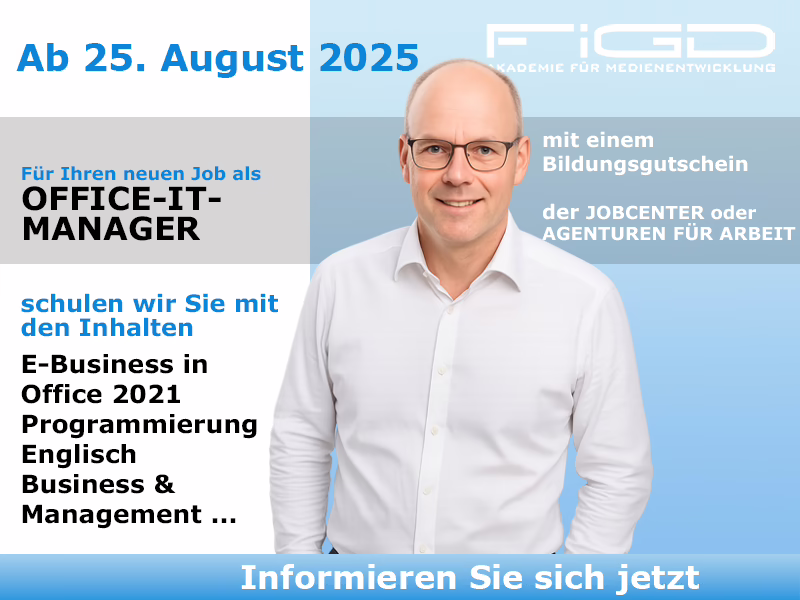Weiterbildung Office-IT-Manager – Start 16. Juni 2025